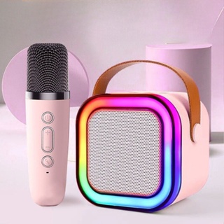 Caixa De Som Com 1 Microfone Karaokê Múltiplas Cores Brincadeiras Em Família em Oferta na Shopee