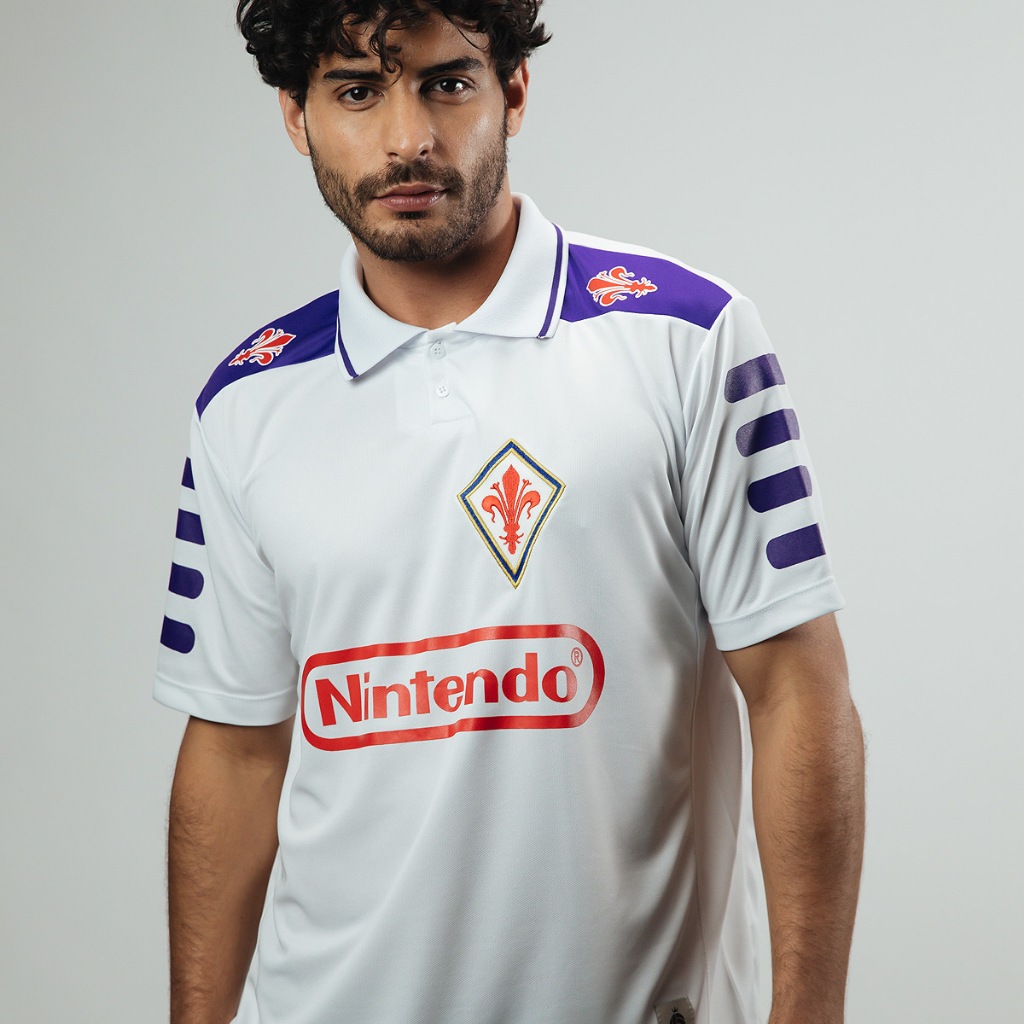 Camisa Fiorentina 1998 Retrô Away Masculina Oficial