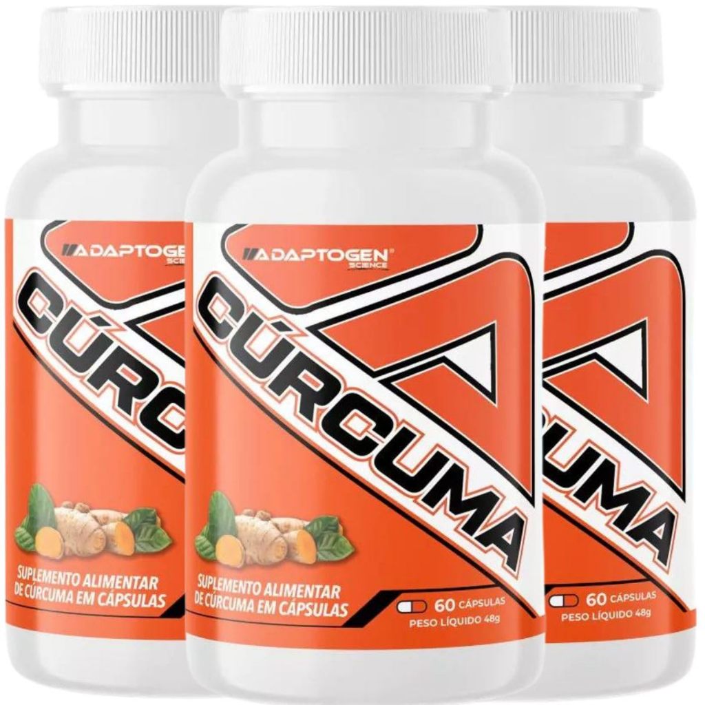 Xun Cúrcuma 60 Cáps Adaptogen Science — R$ 167,29 em Shopee