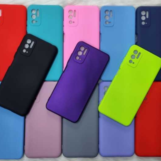Capa Capinha Para- NOTE 10 5G /POCO M3 PRO - Redmi Silicone Aveludado