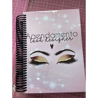 agenda agendamento datada 2025 lash designer em Oferta na Shopee