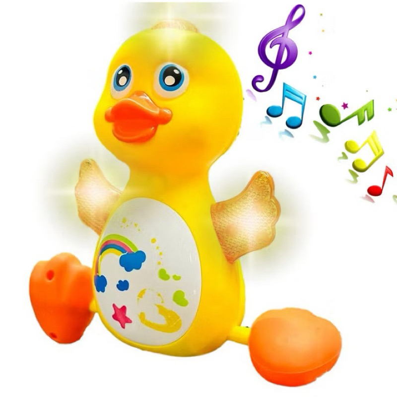 Brinquedo Patinho Fujão Musical Som Luz E Movimento infantil menina em Oferta na Shopee