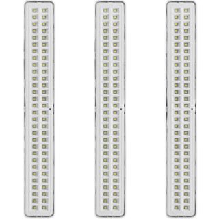 Kit 3 Luminária De Emergência 60 Leds 4w Bivolt Recarregável - Elgin em Oferta na Shopee