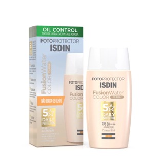 ISDIN Fusion Water 5 Stars Color Clara FPS 50 - Protetor Solar Facial 50ml em Oferta na Shopee