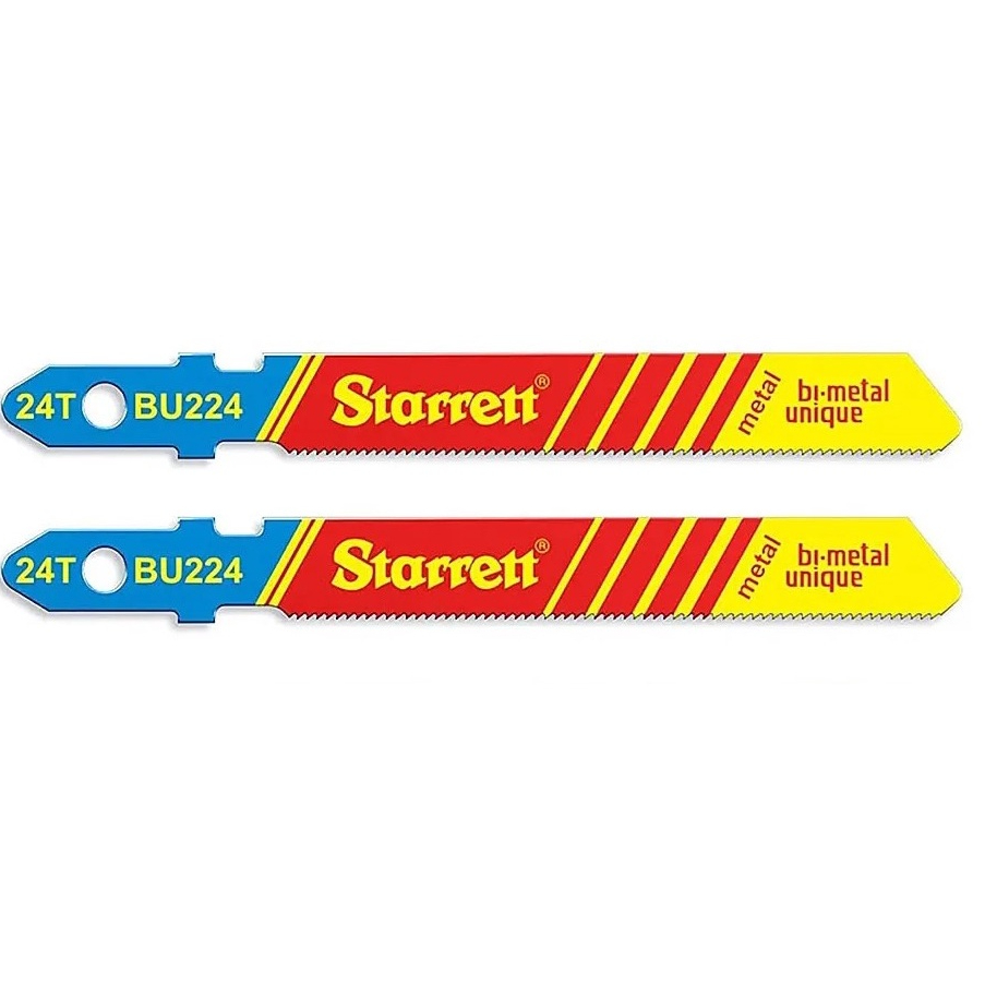 2 Lâminas P/ Serra Tico-tico Metal Bu224 Starrett em Oferta na Shopee