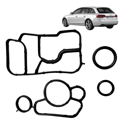 Junta Suporte Filtro Trocador Calor A4 Jetta Tiguan Q3 Tsi
