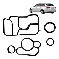 Junta Suporte Filtro Trocador Calor A4 Jetta Tiguan Q3 Tsi