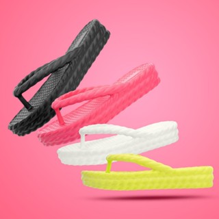 Sandalia chinelo 3 tiras plataforma nuvem feminino trançado confortavel melzinha original