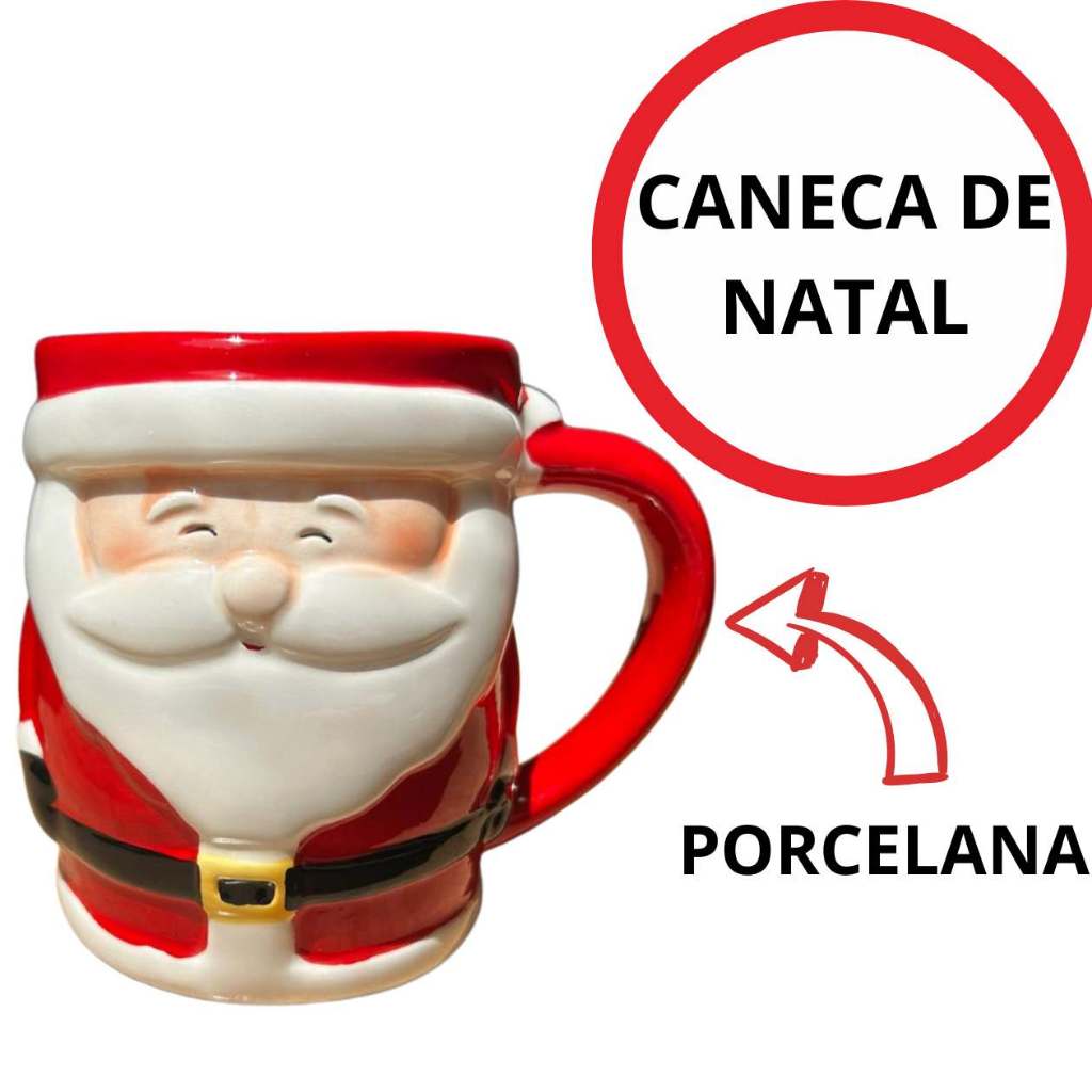 Caneca Porcelana Cerâmica Presente Natal Pais Amigo