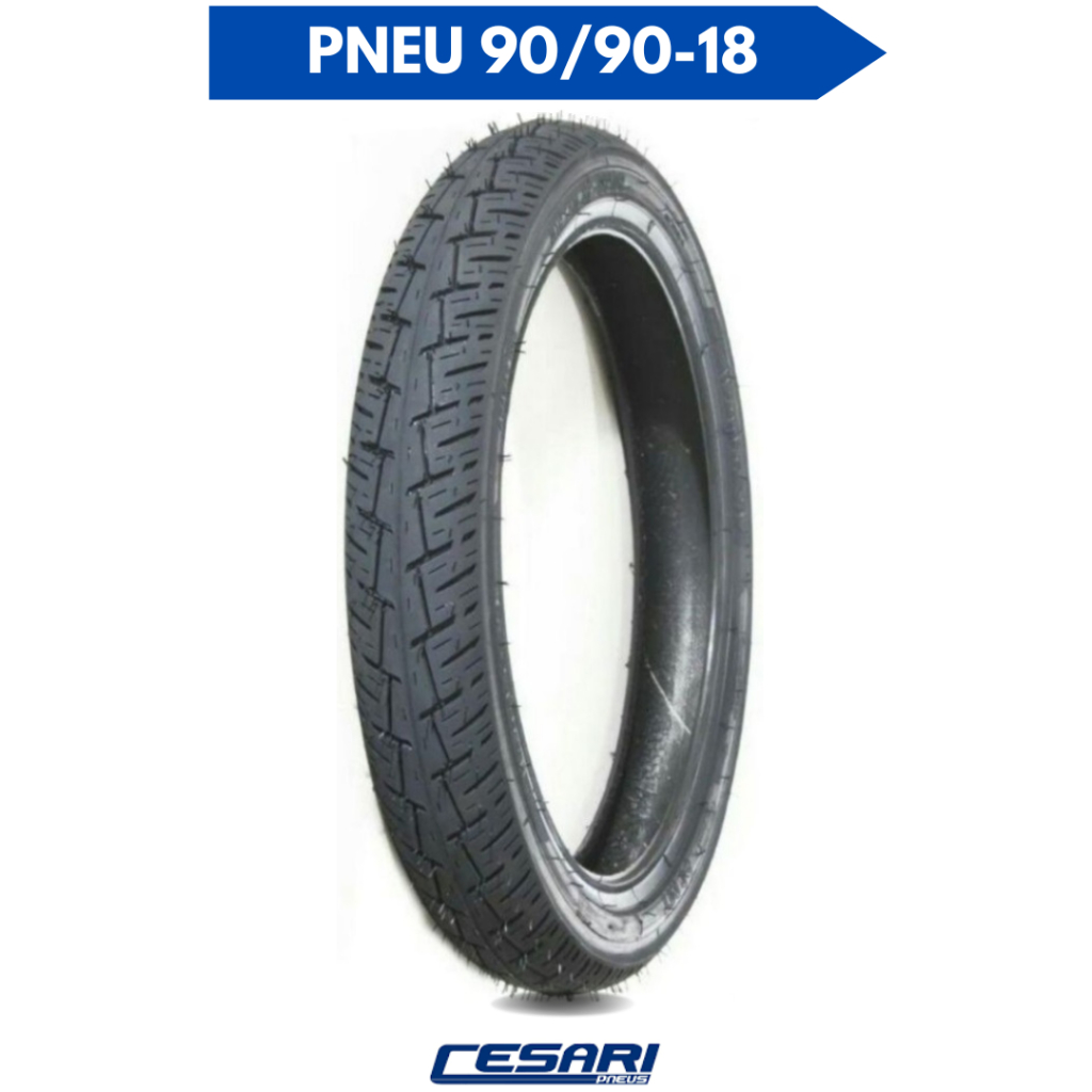 Pneu Traseiro Cg 125 150 Titan 90/90-18 57P KS - Nacional em Oferta na Shopee