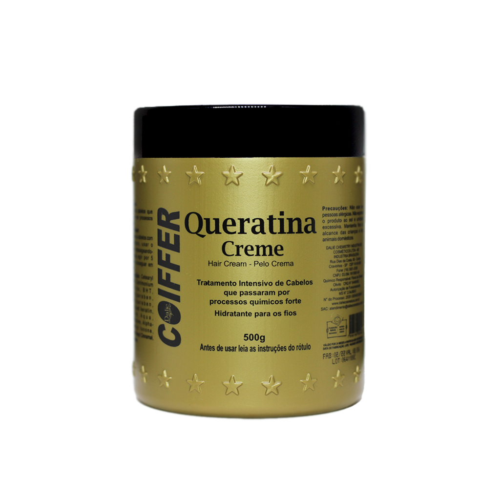 Máscara de Hidratação Queratina Coiffer 500gr.