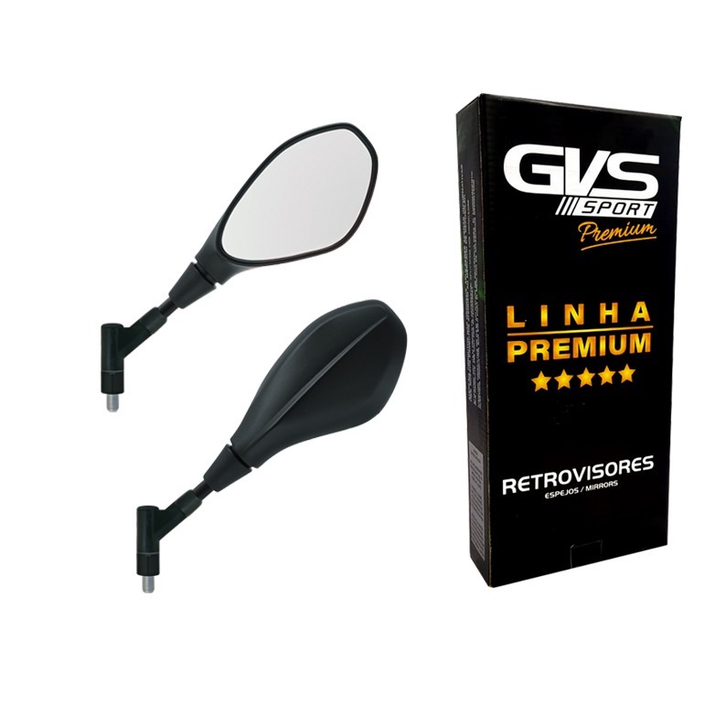 Retrovisor Gvs Bmw F800 Gs650 Giro 360 Convexo Pesado Honda em Oferta na Shopee