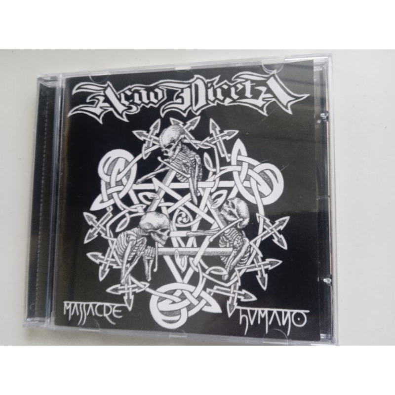 CD ação direta massacre humano ótimo estado mídia e capa