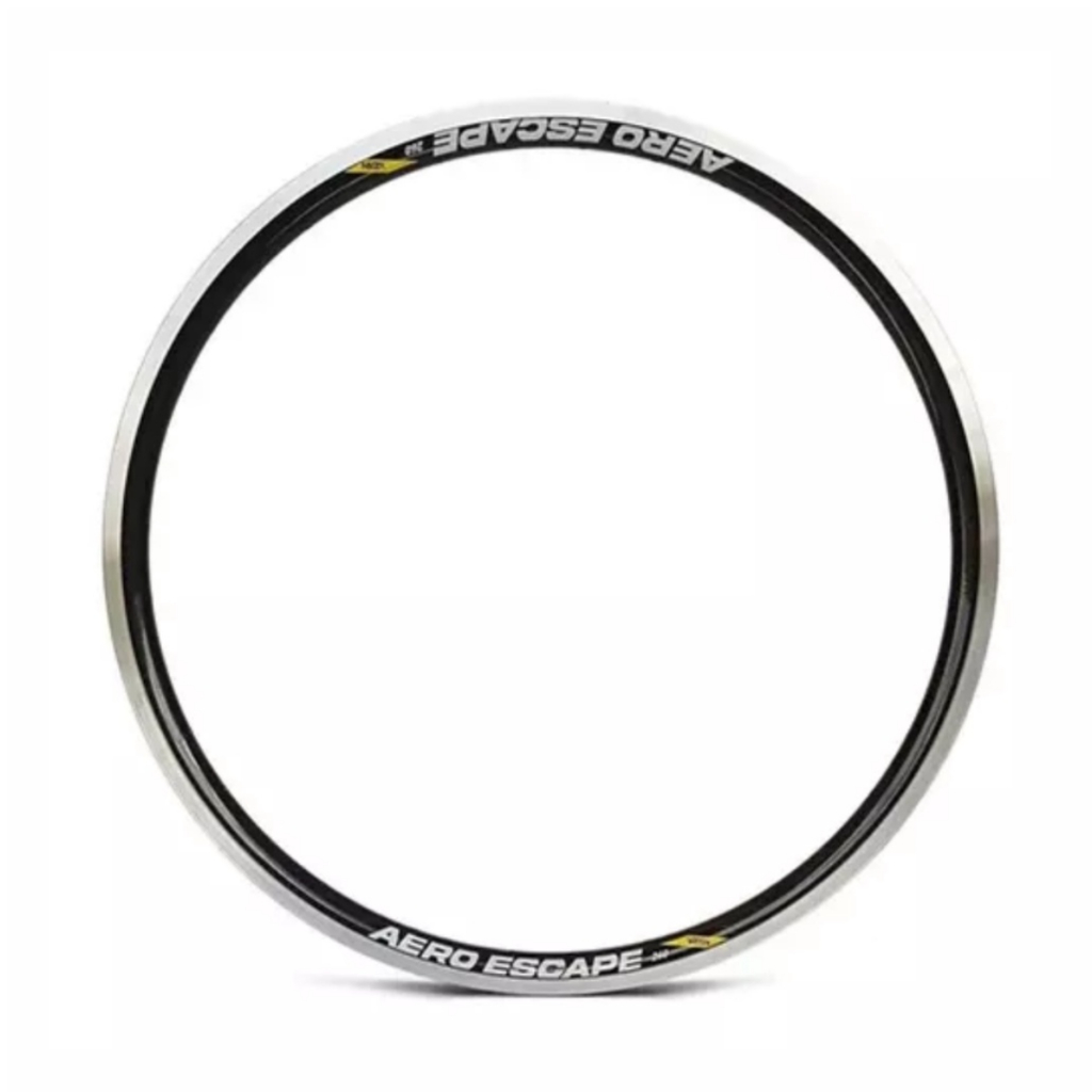 Aro Escape Aero 24 Vzan V Brake 36 Furos Parede Dupla Preto Para Bicicleta BMX Resistente em Oferta na Shopee