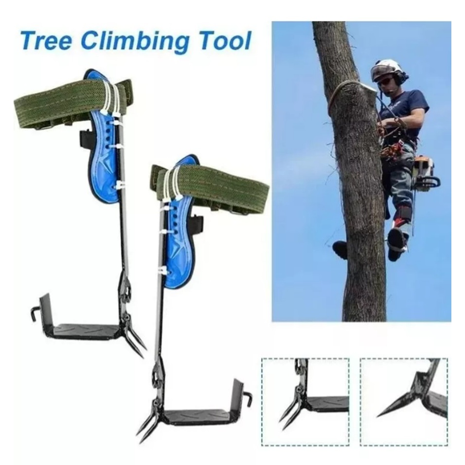 ESPORA DE BICO PARA SUBIR EM ARVORE E POSTE DE MADEIRA em Oferta na Shopee