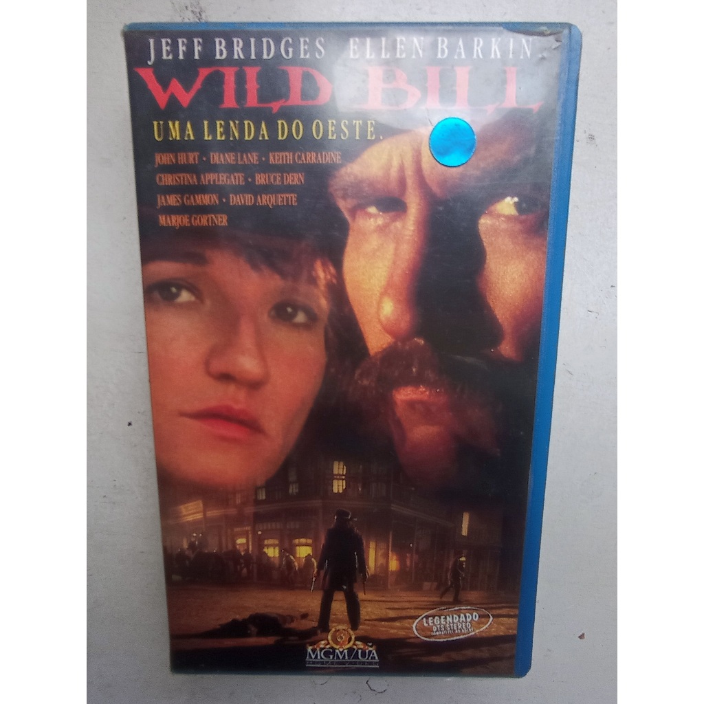 Filme Vhs - Wild Bill - Uma Lenda Do Oeste - 1995