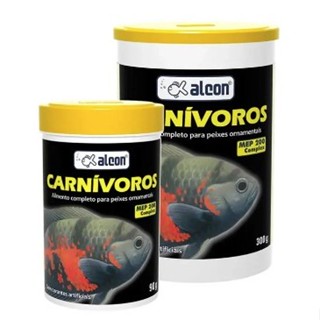 Alcon Carnívoros 300 g ou 90 g  - Ração Peixes Carnivoros em Oferta na Shopee