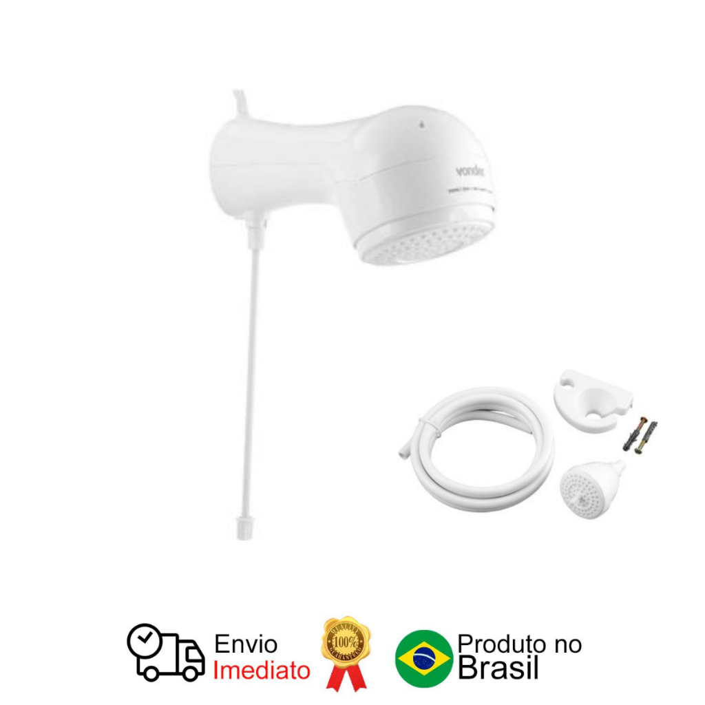 Ducha Eletrônica 7.500W 220V Branca Vonder