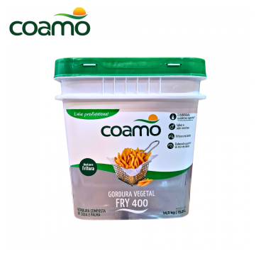 Gordura Vegetal Fritura Fry 400 14,5 Kg Coamo em Oferta na Shopee