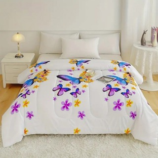 Edredom Dupla Face Fresco Estampa Sortida Variada Poliester em Oferta na Shopee