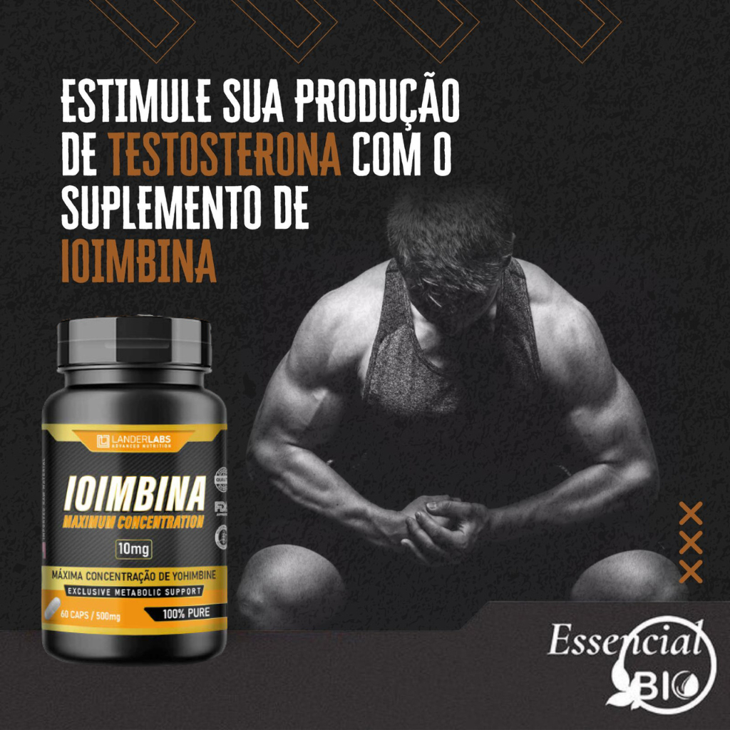 Ioimbina 10mg 60 Cápsula Original