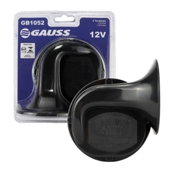 Buzina Caracol Automotivo 12V Com 2 Terminais 90mm Som Muito Alto Carro Moto Caminhão Gauss