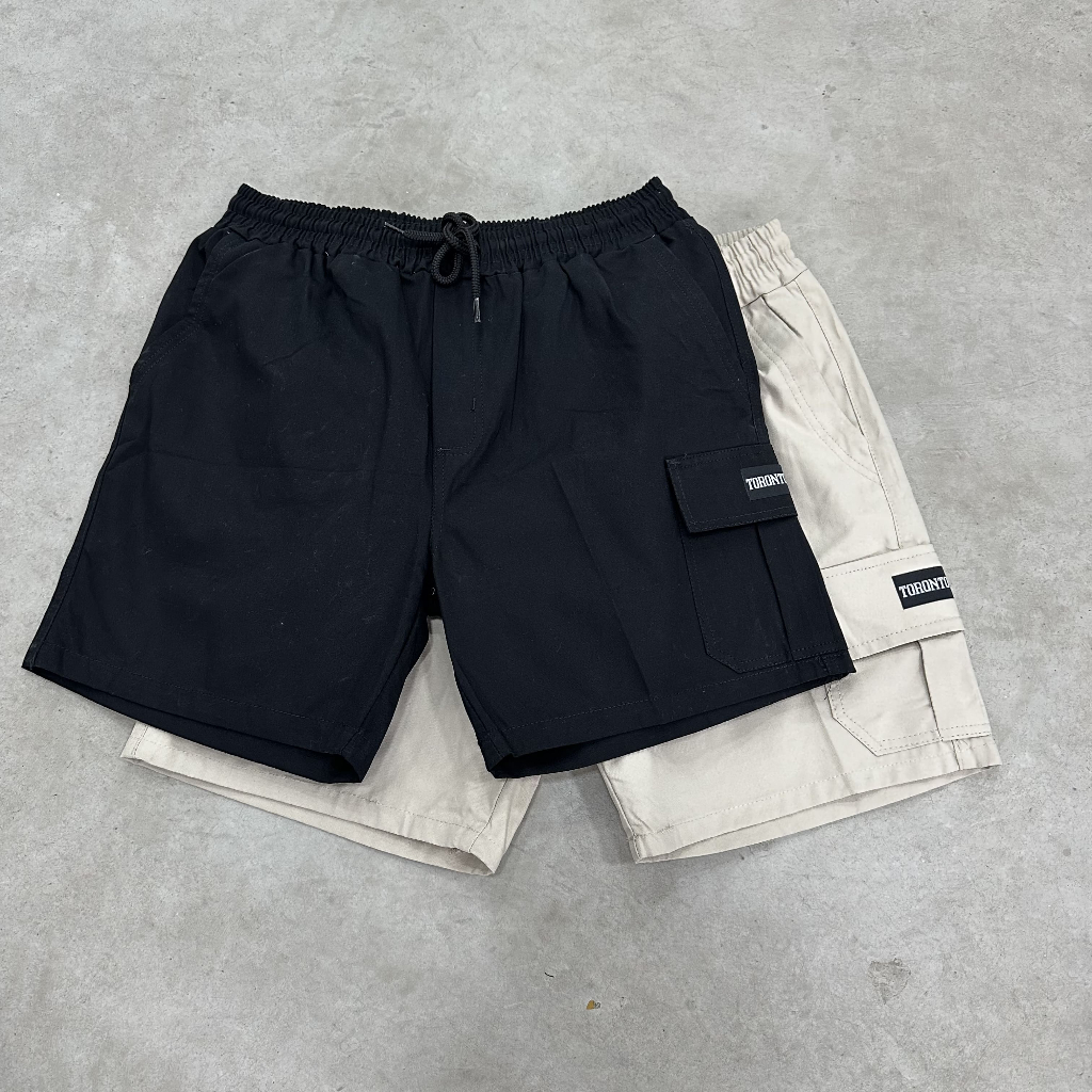 Short Bermuda curta Cargo Sarja com bolso Premium Streetwear Masculino Original Toronto