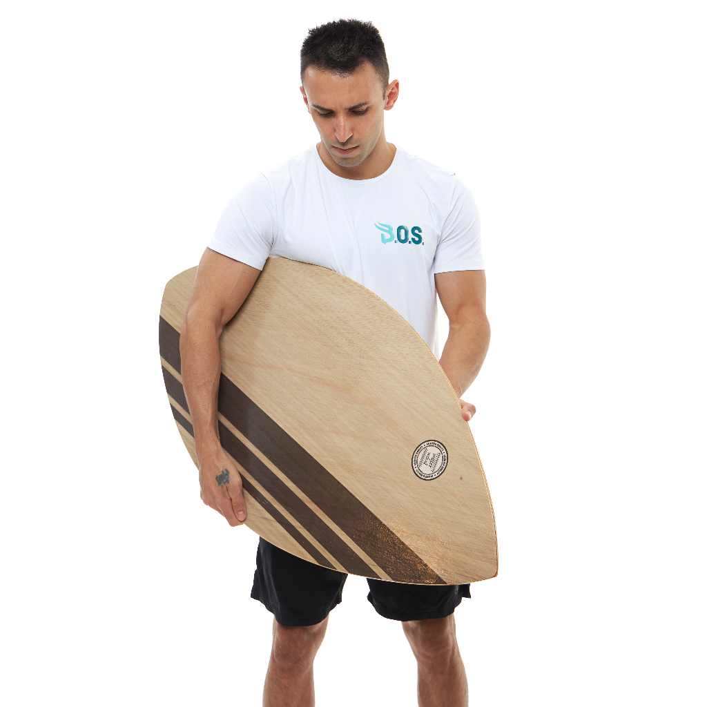 Prancha Skimboard Sonrisal Raso Surf Madeira Naval 96cm