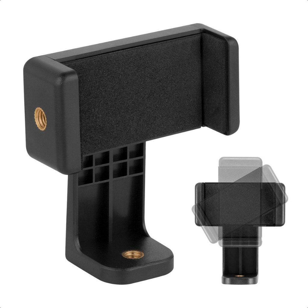 Suporte de Celular Giratório Adaptador 2 em 1 para Tripés Sou Foto SPC-003 Celular