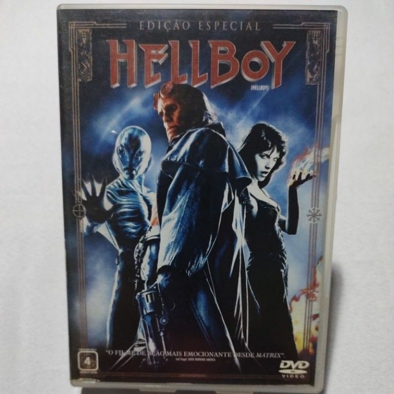 DVD HELLBOY USADO DUBLADO ORIGINAL 12