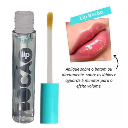 Lip Bocão Gloss Aumenta a Boca SAFIRA COSMÉTICO