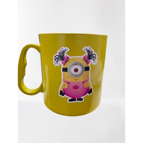 Kit canecas de plástico Minions para brindes,aniversarios,lembrancinhas.Caneca de plastico ,450ml