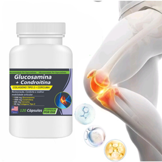 Glucosamina, Condroitina, Colágeno Tipo 2, e Cúrcuma Para Saúde das Articulações em Oferta na Shopee