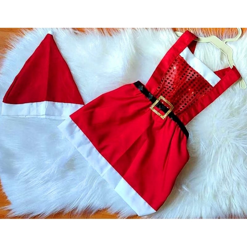 Vestido Mamãe Noel,natal,dos 5 aos 12 meses,mesversário bebê,festa ou evento
