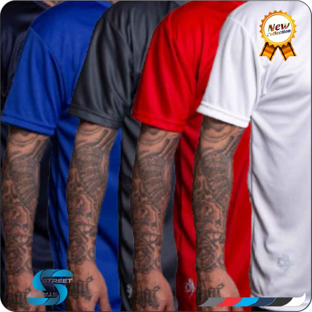 Promoção Camiseta Dry Fit Masculina Lisa - Casual Treino Academia Esportes Exercícios