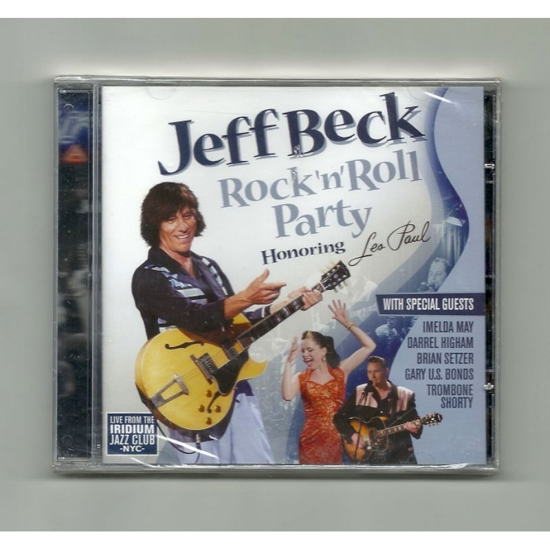 CD - Jeff Beck (rock 'n' roll party honoring Les Paul)• Nacional • Novo/lacrado • 2011• gênero: rock, pop