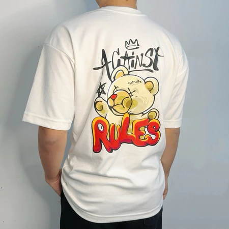 Camiseta Oversized Estiloso estampada StreetWear Masculina Unissex