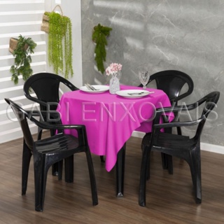 kit 10 toalha de Mesa 1.00x1.50 Retangular Para Festa Buffe  Decoração Restaurante Bar em Oferta na Shopee