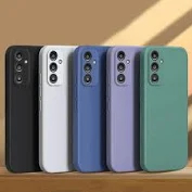 Kit 2X1 Samsung Galaxy A16 5G / 4G - Pelicula Frontal Ceramica + Capa Silicone Colorida Aveludada 3D