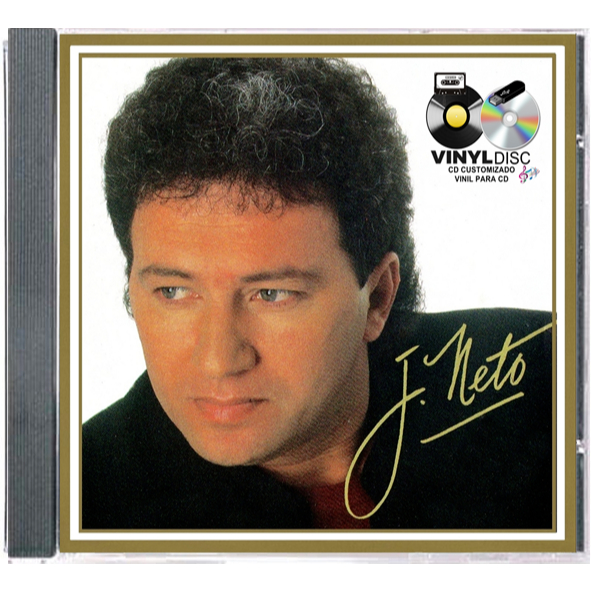 CD J.NETO - PERDIDO DE AMOR 1995 / COM PLAY-BACK EM TODAS AS FAIXAS / EDÇAO VINYL DISC