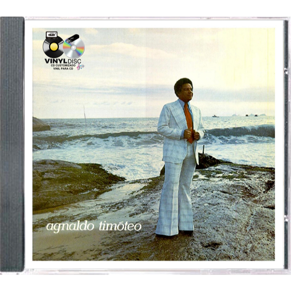CD AGNALDO TIMOTEO - ENCONTRO DE GERAÇOES  - 1974 / EDÇAO VINYL DISC