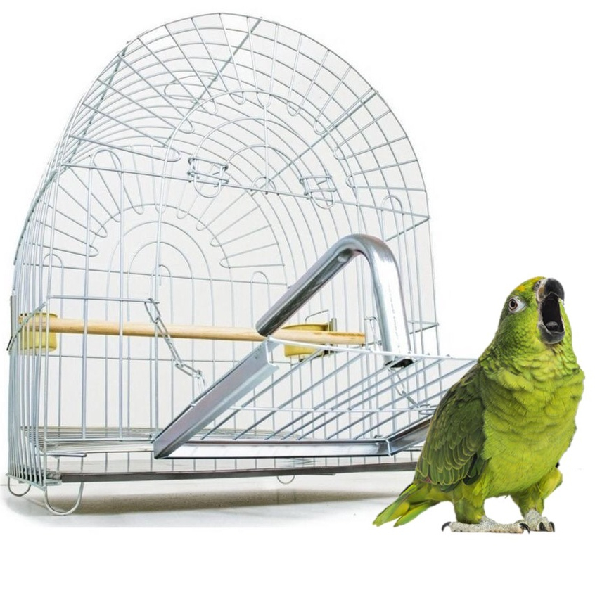 Gaiola Soplex Para Papagaio Maritaca Loro Cacatua Ring Neck G248