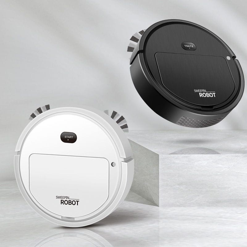 Robô Aspirador 3 em 1 Varre, Aspira e Passa Pano - Limpeza Automática Inteligente e Silenc...