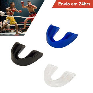 Protetor Bucal Simples Para Lutas Boxe Mma Jiu-jitsu Anti-Bruxismo Moldável