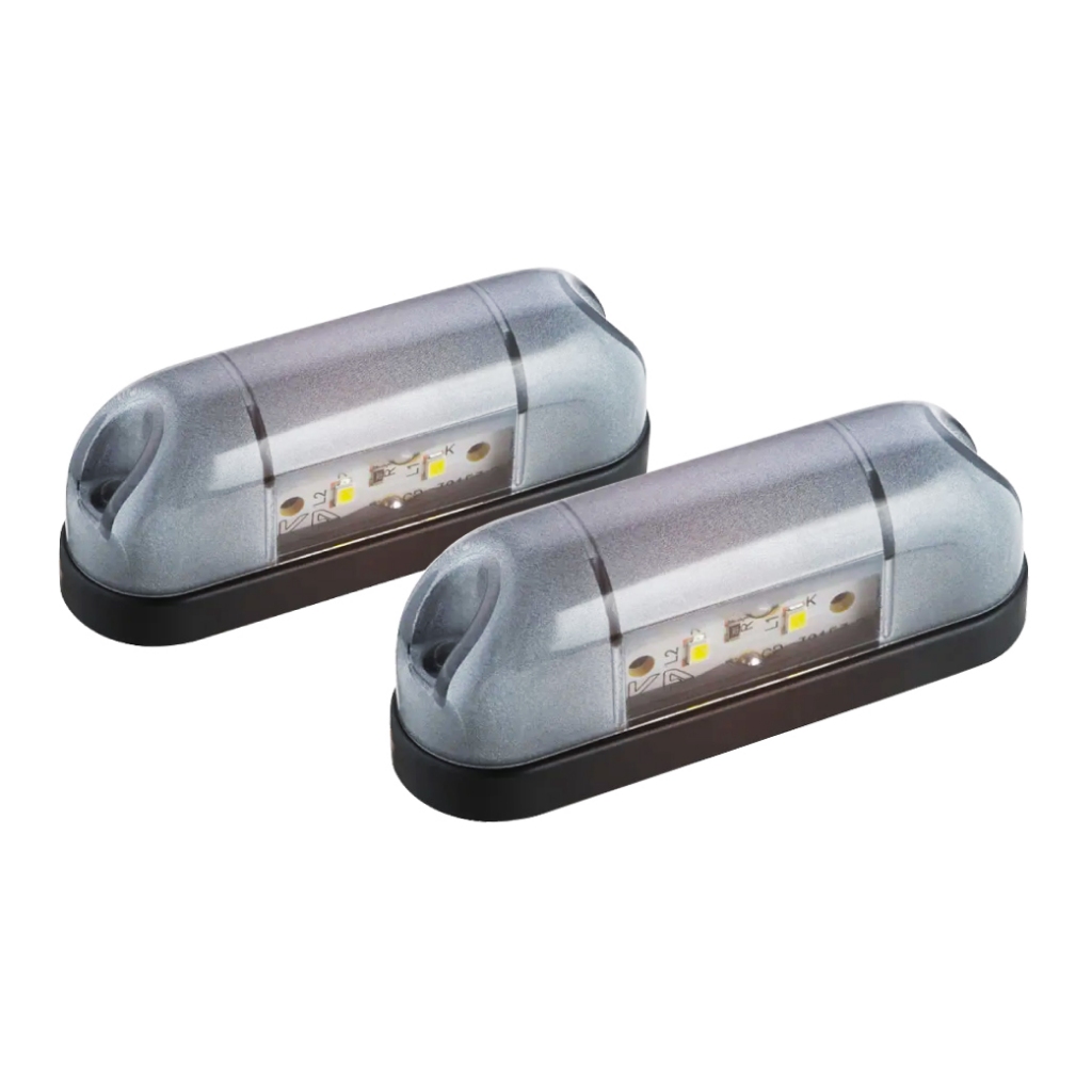 Par Lanterna Luz Placa Led Reboque Carretinha Carreta Bivolt Universal em Oferta na Shopee