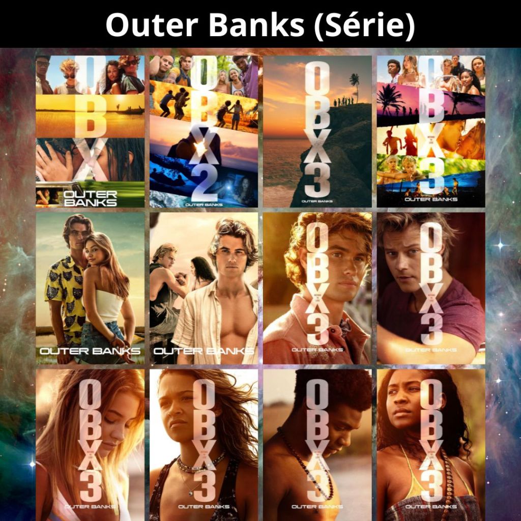 Placa Decorativa MDF (14x20cm ou 20x28cm) Outer Banks (Série) - Quadro Parede & Decoração em Oferta na Shopee