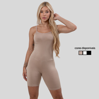 Macaquinho Segunda Pele Linha Noite Anagua Underwear Feminino Alcinha em Oferta na Shopee