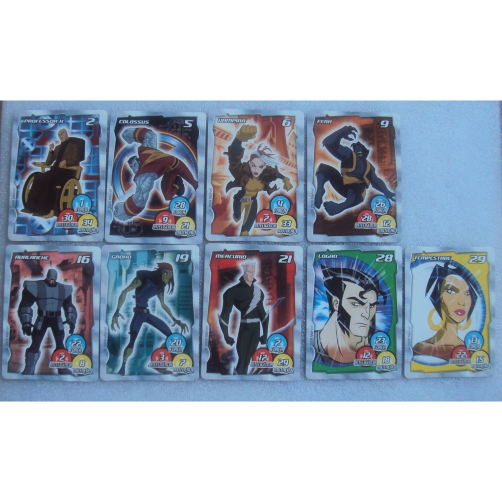 Tazo Cards Wolverine E X-men Da Elma Chips - Usados