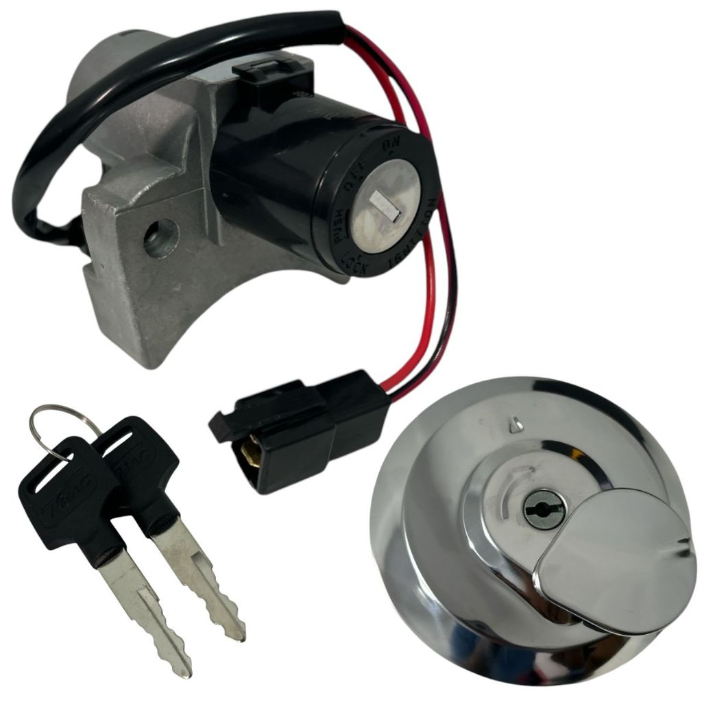 Conjunto De Travas Kit Ignição Honda Cg 125 Fan Es/Ks 2014 2015 em Oferta na Shopee