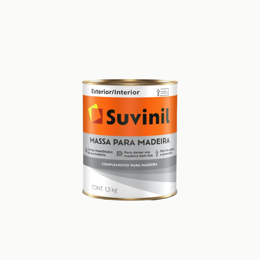 Massa para Madeira 1,3kg Suvinil em Oferta na Shopee